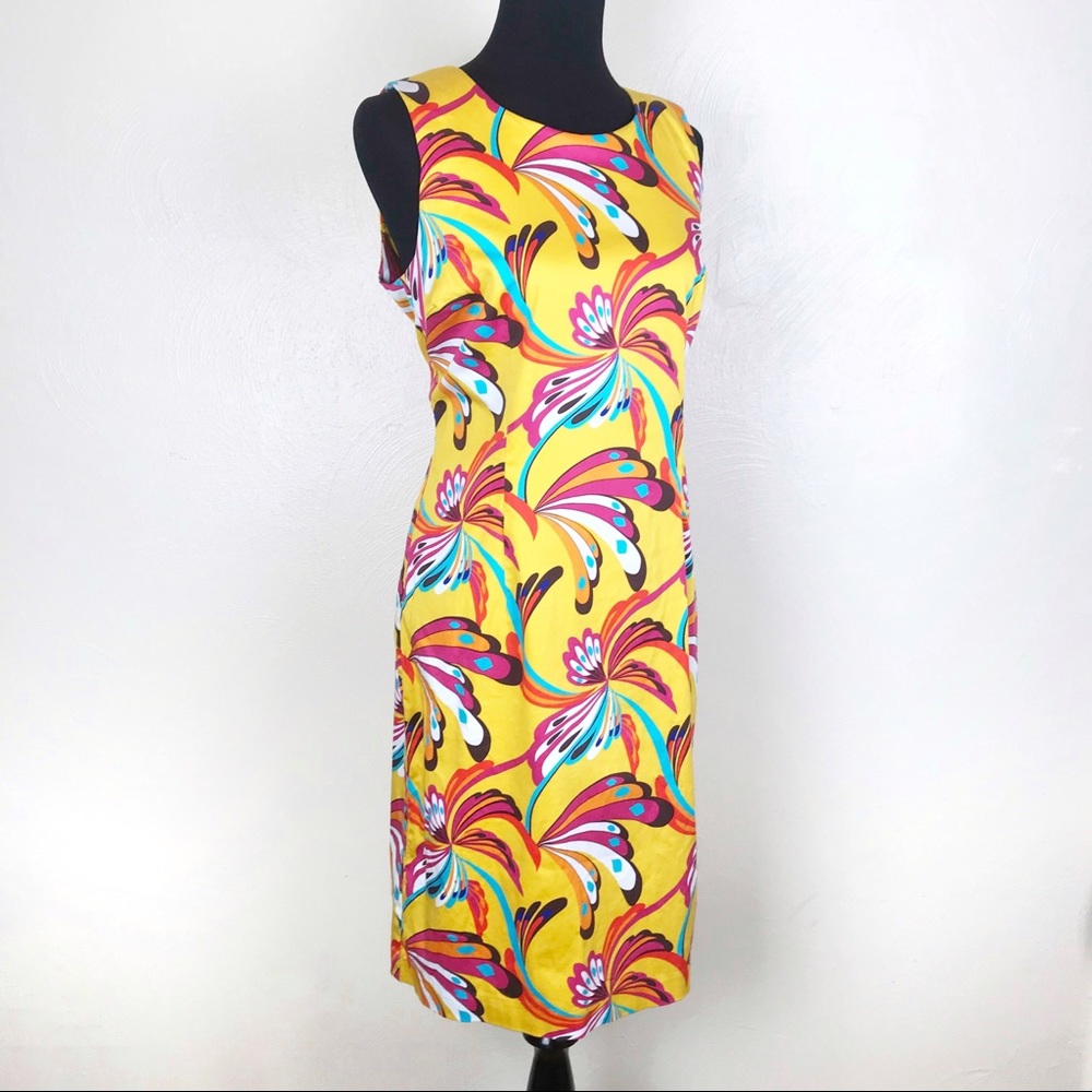 J.W. TRECI Womens Dress Vintage Retro Mod